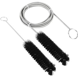 Timfirvs CPAP - cepillo para polvo de limpieza de tubos, flexible de 7 pies + práctico cepillo para polvo de cerdas de alambre de acero inoxidable, se adapta a tubos CPAP de 22 mm, 15 mm, 19 mm,