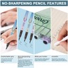 RNHDLY Eternal Pencil, Pack of 6 Inkless Pencils, Eternal Pencil,