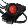 SQXBK 24-Pin Female ATX PSU Power Supply Starter On/Off Switch