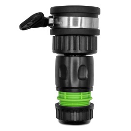 Universal Rubber Tap Connector 22-24mm Indoor and Outdoor - Includes Free Hozelock Compatible Female Connector for 1/2" or 5/8" Hose - Perfect for Kitchen, Garden, Bath. Set by MYPURECORE