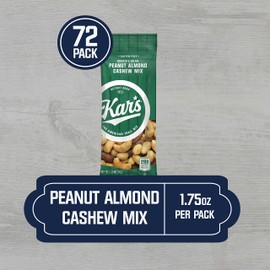 Kar’s Nuts Peanut Almond Cashew Mixed Nuts, 1.75 oz Individual Snack Packs – Bulk Pack of 72, Gluten-Free Snacks