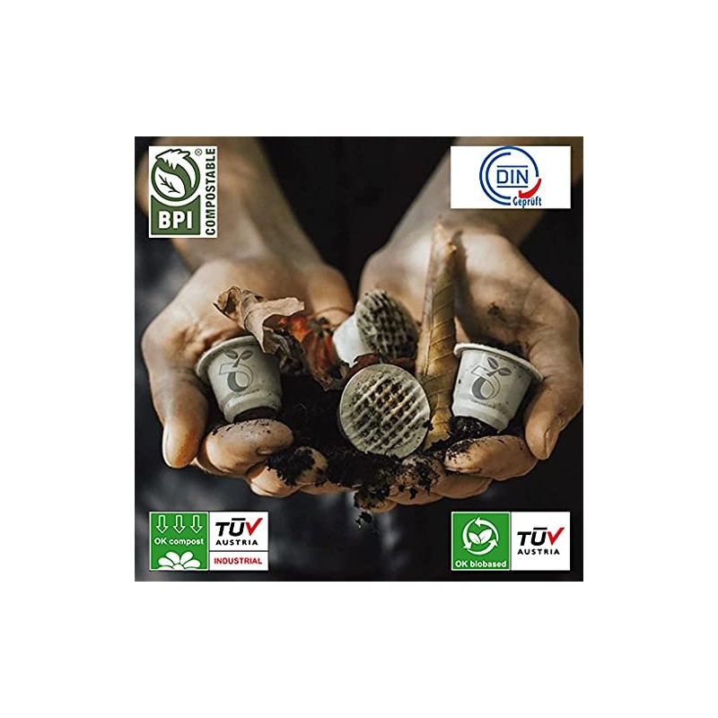 Organic Rwanda Coffee Capsules for Nespresso Original | Home Compostable