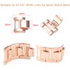 WONMILLE Extra 3 Extension 0.8'' Width Links for Smart Watch