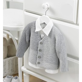 Sirdar Snuggly Pattercake DK Knitting Pattern - 5229 Cardigan