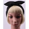 Mytoptrendz® - Wire Headband Plain Soft Velvet Wired Hair Tie