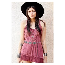 XZQTIVE Women Boho Chain Belts For Dresses Jeans Western Cowgirl Waist Links Adjustable Metal Concho Belt