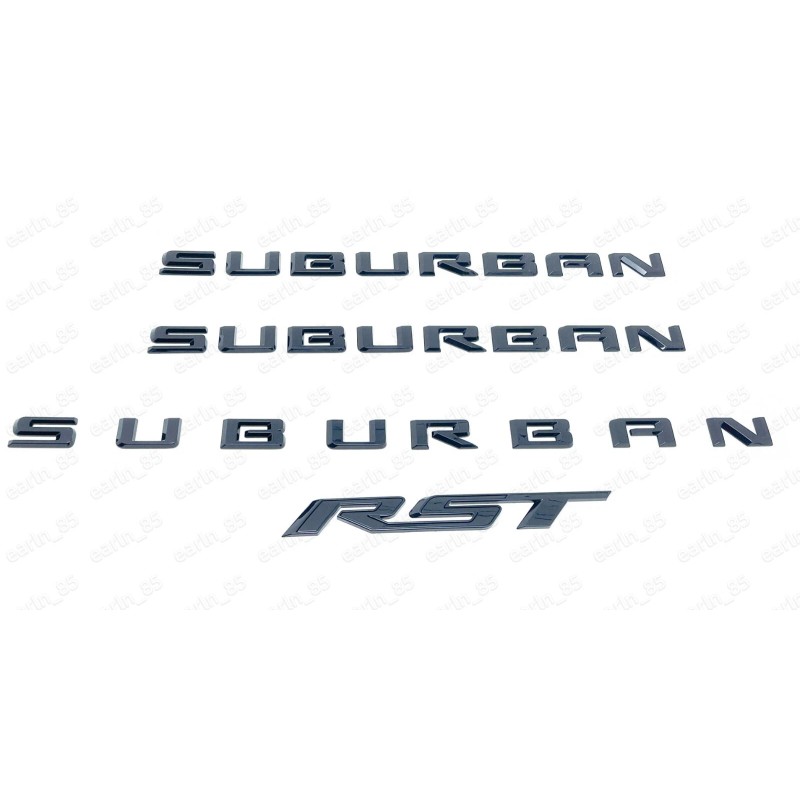 GM Emblem for 2021 -2024 SUBURBAN Door Tailgate RST Badge