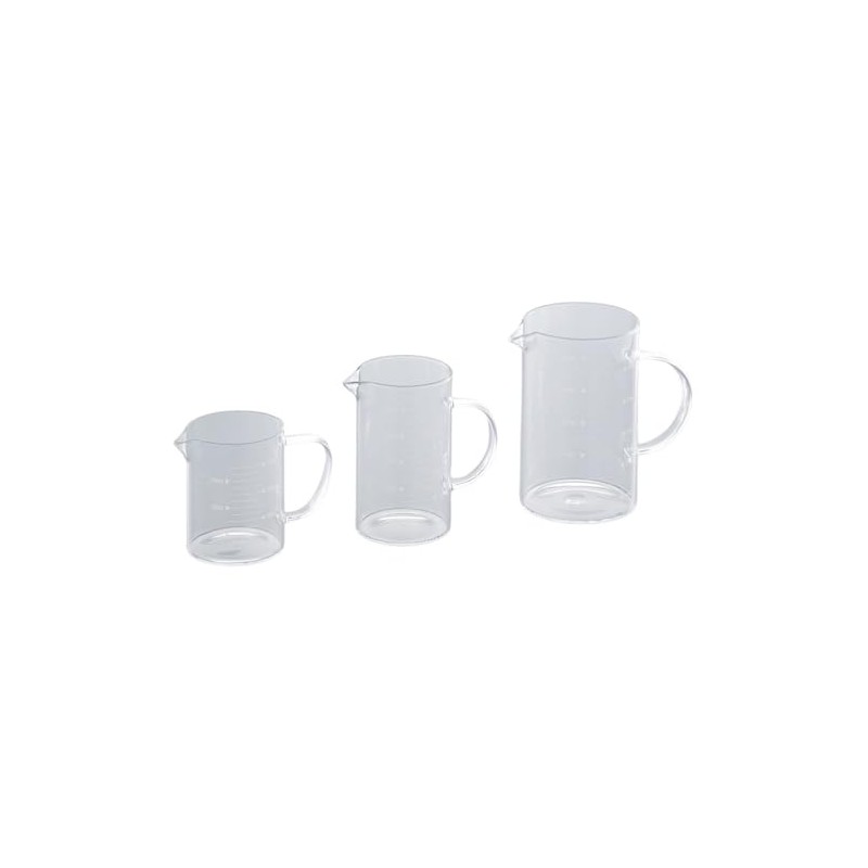 AS ONE BH035 Beaker with Glass Hand, 11.8 fl oz