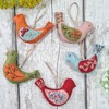 Corinne Lapierre Folk Birds Felt Craft Kit,Multi,Small