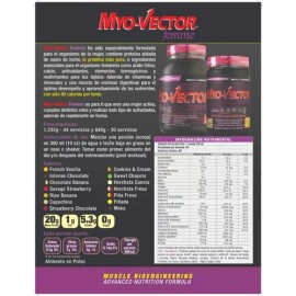 Proteina Myo-vector 100 Whey Femme Hidrolizada Zero 3 Lbs                                                                                             