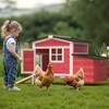 GOJOOASIS Chicken Coop for 2 Chickens Outdoor Rabbit Hutch Chicken