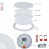 TEKLED LED Round Recessed Ceiling Light | Flat Panel Ultra