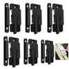 Cokritsm Window Sash Locks Black Replacement Window Locks Fits Vinyl,