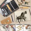 Brusarth Charcoal Pencils for Drawing, Set of 26, Professional Drawing