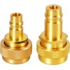 Unbranded R134A to R1234YF Quick Couplers Kit R1234yf to R134a