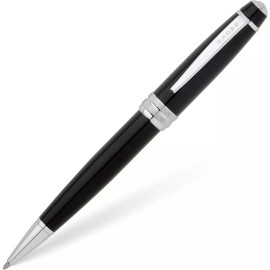CROSS BAILEY BALLPOINT PEN BLACK LACQUER WITH CROSS PEN GIFT BOX (AT0452-7)