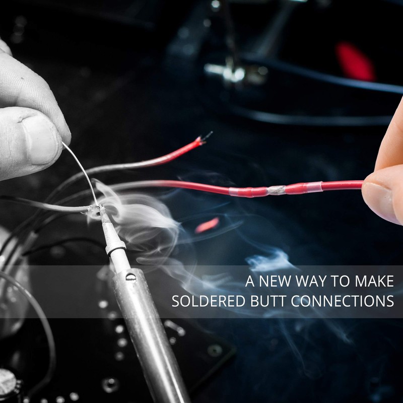 Wirefy 150 PCS Solder Seal Wire Connectors - Heat Shrink