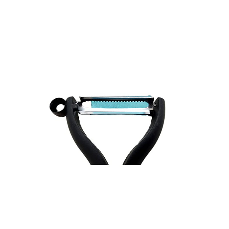 Tupperware Peeler Universal Peeler Black D119 Peeler Flat Cut Serrated