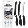 Hard Bristle Crevice Cleaning Brush - Multi-Surface Scrub Tool for Home Use