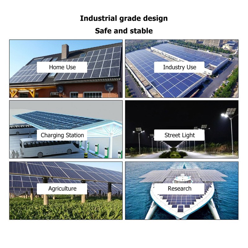Solar Controller LCD Display Clear IP32 Solar Charge Controller HD