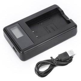 SEIVI 

Camera Battery Single Charger with LCD Display USB Intelligent 

Desktop Charger for Canon LP E17