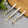 3Pcs Eyebrow Tweezers Set, Professional Stainless Steel Slant Tweezer