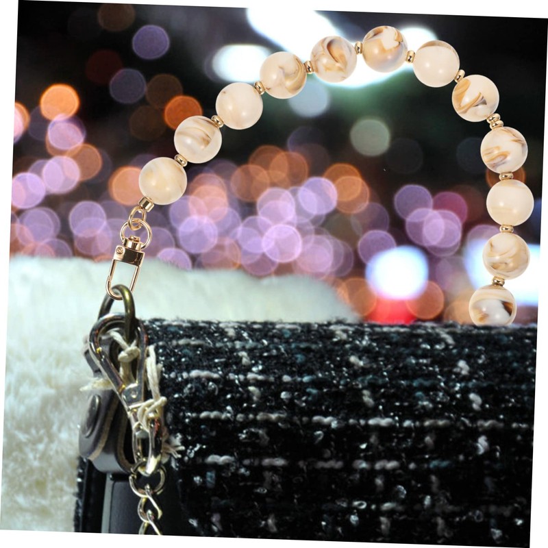 SEWACC Bag Hand Chain Resin Bag Strap Purse Chains for