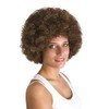 P 'tit clown 64470 Willy – Afro Wig – Brown,