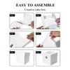 COTOPHER 5Pcs 8x8x8 Inches Cake Boxes, Square Bakery Boxes with