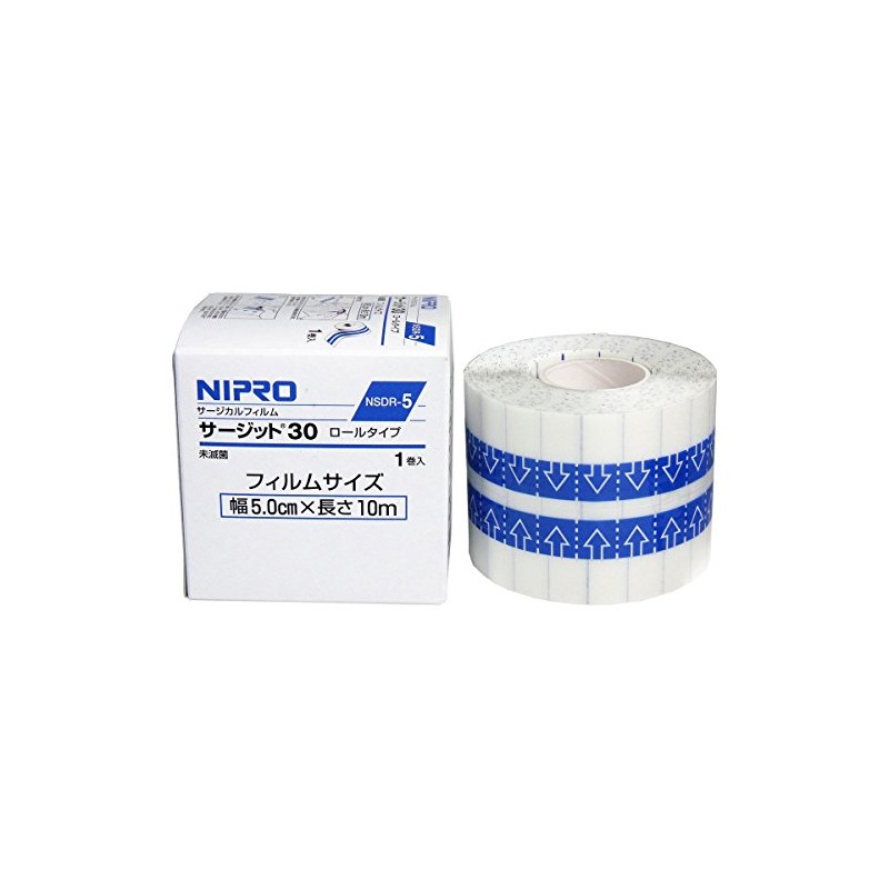 ニプロ フィルムドレッシング NSDR-5 サージット30・ロールタイプ 50mm×10m