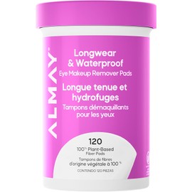 Almay Pads desmaquillantes biodegradable longwear 120 piezas