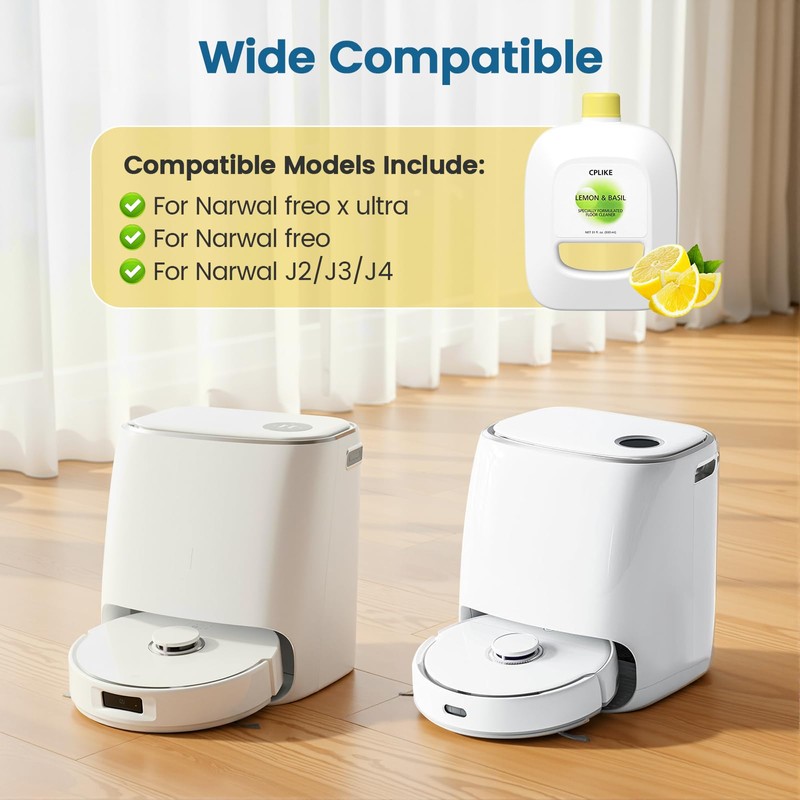 CPLIKE Floor Cleaning Solution Compatible with Narwal Freo, Freo X