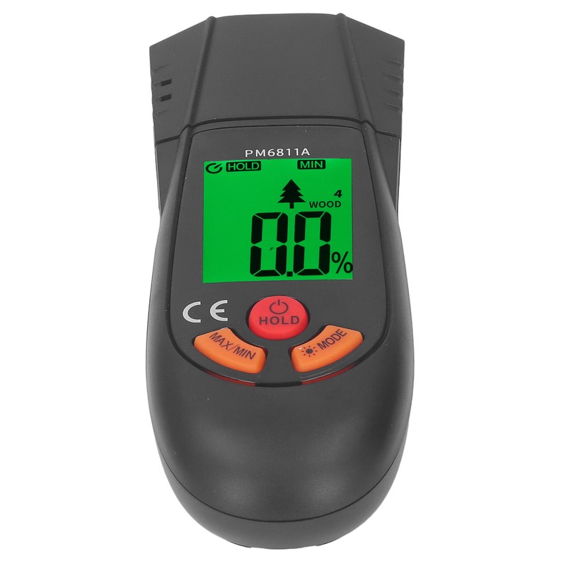 Wood Moisture Meter Woodworking Digital Water Leak Detector Damp Tester