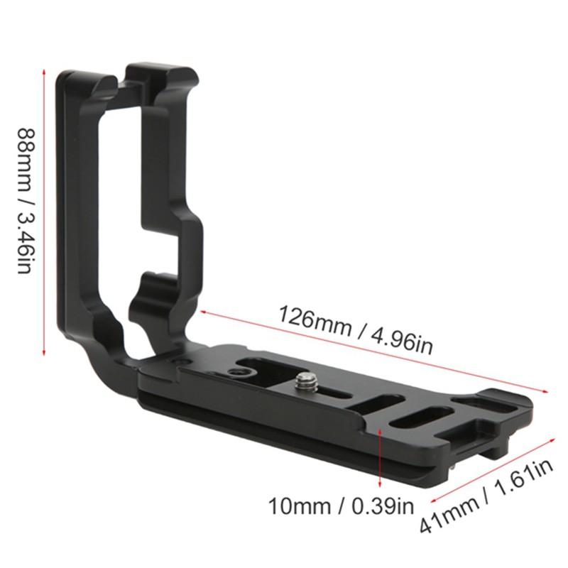 Aluminium Alloy Quick Release L Plate Hand Grip Bracket for