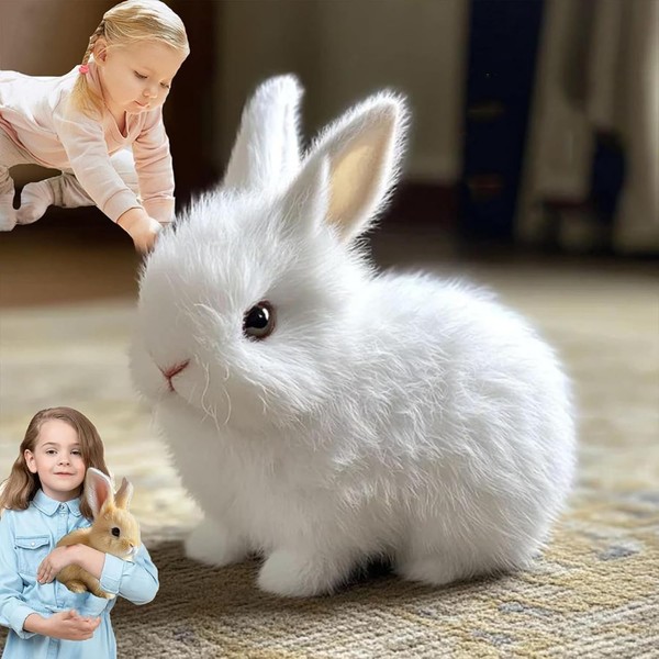 Bunny - My Realistic Bunny Toy, Interactive Bunny Realistic Bunny