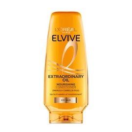 L'Oréal Paris Elvive Extraordinary Oil Nourishing Conditioner 500ml | With Marula & Camellia Oils, Restores Lipids For 90% Instant Nourishment, 8 Weeks of Shine