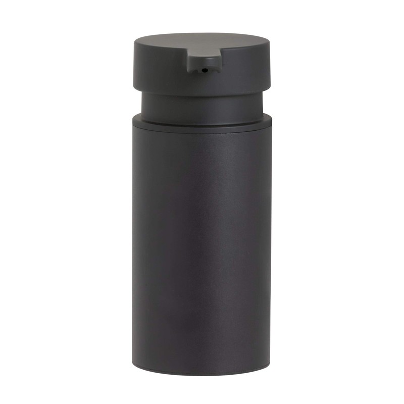 Tiger Noon Soap Dispenser Freestanding, Black, 5.5 x 13 x