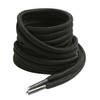 VSUDO 39 Inches Round Black Boot Laces, 5/32" Diameter Shoe