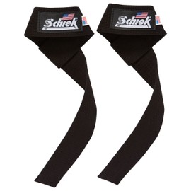 Schiek Sports Basic Padded Lifting Strap 10024 (Pack of 2) - Weightlifting