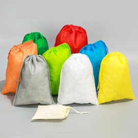 6 Pcs Portable Travel Shoe Bags, Non-Woven Shoe Packing Organizers, Shoe Storage Bags, 30cm x 40cm, Blue