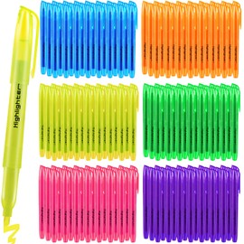YOTNUS Highlighters Assorted Colors Bulk, 150 Pcs Pastel Highlighters Bulk with 6 Colors, Colored Highlighters for Office and School Supplies