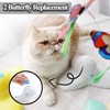 Vealind Indoor Interactive Play Teaser Cat Toy with 360°Electric Rotating