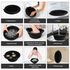 FORTAKASY Facial Ice Bath Bowl with Built-In Ice Tray, Foldable