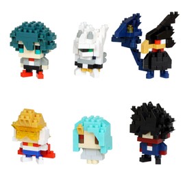 Nanoblock Mini Nano My Hero Academia Vol. 3 (Box) NBMC_42S 1 Box = 6 Pieces, 6 Types in Total