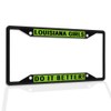 Fastasticdeals Metal Insert License Plate Frame Louisiana Girls Do It Better! Weatherproof Car Accessories Black 4 Holes Solid Insert