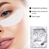 100 Pcs Eye Gel Pads, Eyelash Extension Pads, Lint Free