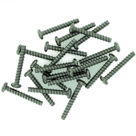D2.5 (2.5mm x 8mm) Pozi Pan Screws for Plastic (Trilobular) - Stainless Steel (A2) (Pack of 20)
