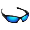 Alphax Ice Blue Polarized Replacement Lenses for Oakley Monster Dog