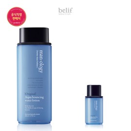 Belif (현대백화점)빌리프 26MS맨올로지 오리지널 아쿠아 바운싱 워터 로션 200ml 세트 (BH) Belif 26MS Manology Original Aqua Bouncing Water Lotion 200ml Set