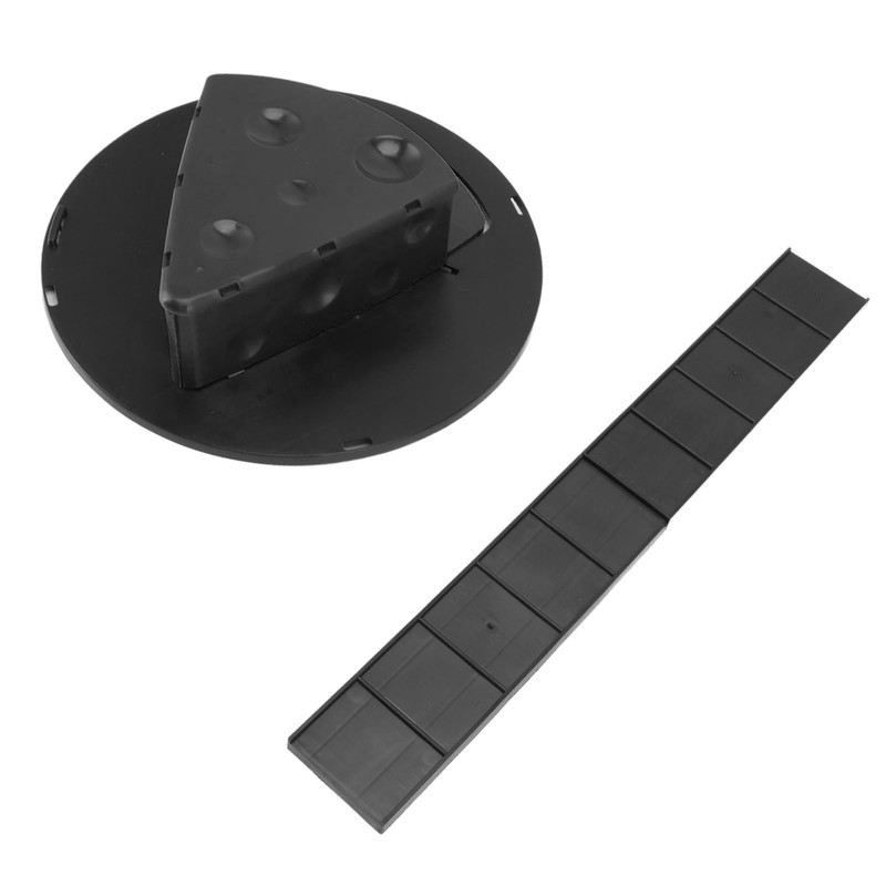 Slip Lid Mouse Trap Automatic Reset Reusable Cheese Shape Detachable